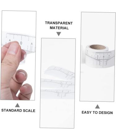  Angoily Angoily 3 Rolls Eyebrow Ruler for Tattoo Measurement Eyebrow Shaper Eyebrow Mapping Stickers Disposable Eyebrow Ruler Guide - Buy Online on GoSupps.com