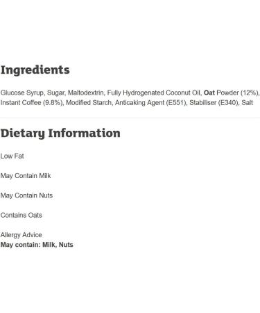 Kenco Plant Based Oat Latte Instant Coffee Sachets x6 Oat 21 g (Pack of 6) - Buy Online on GoSupps.com