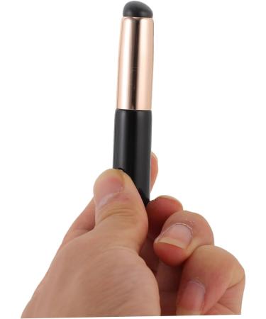 VINTORKY Round Head Silicone Lip Brush Silicone Cosmetics Brush Lip Gloss Brush Portable Concealer Silicone Makeup Applicator Makeup Brush Lip Balm Wood Dust-proof Lip Cream Miss - Buy Online on GoSupps.com