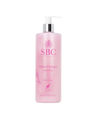 SBC Skincare Hydra-Collagen Body Wash - 500ml | Luxurious Shower Gel | Hydrating And Cleansing Collagen Shower Cream | Soap Free Bath And Shower Cream