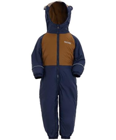 Regatta Kids Mudplay III Waterproof Insulated All-in-one Suit - Black Penguin, 5 Years - Buy Online on GoSupps.com