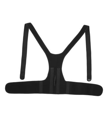 Posture Corrector Adjustable Breathable Back Straightener Spine Corrector for Men and Women Black