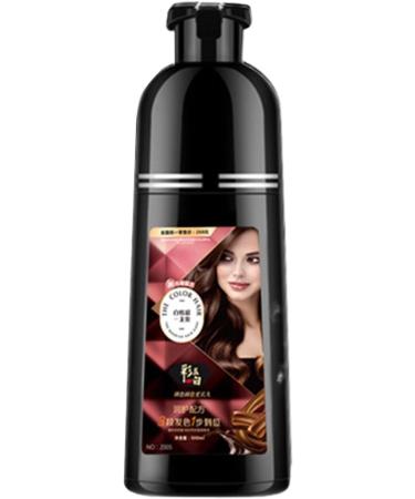  Opilroyn Natural hair coloring shampoo hair coloring shampoo for women 450 ml instant color shampoo with rich natural lather - Deep cleansing bleach-free shampoo - Buy Online on GoSupps.com