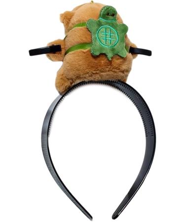 Cartoon Animal Shape Hairband Teen Girl Makeup Washing Face Carnivals Hairband Cotton doll finishO - Buy Online on GoSupps.com