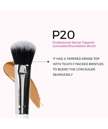 Buy Praush Professional Dense Tapered Concealer/Foundation Brush - Premium Quality | International Shipping Available - Buy Online on GoSupps.com