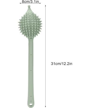 ZJchao Back Massage Hammer - Double-Sided Meridian Pat Massage Device for Relaxation & Tiredness Relief | Fitness Silicone Green Hedgehog Design - Buy Online on GoSupps.com