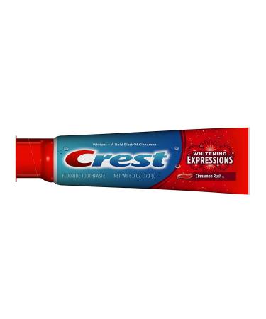 Crest Complete Cinnamon Rush Toothpaste 5.4oz (3 Pack) & 5.4oz (Pack of 2) - Freshens Breath and Protects Teeth - Buy Online on GoSupps.com
