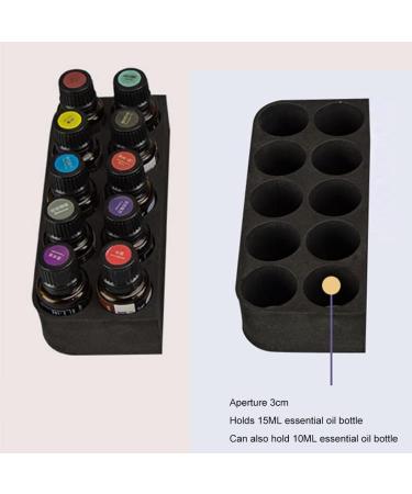 Fifor Showcase for Essential Oils | 30 Subject Storage & Eva Bag | 5ml to 15ml Perfume Massage Oil & Cosmetic Bottle Organizer - Buy Online on GoSupps.com