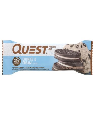 Quest Bars-Cookies & Cream 48 Bars