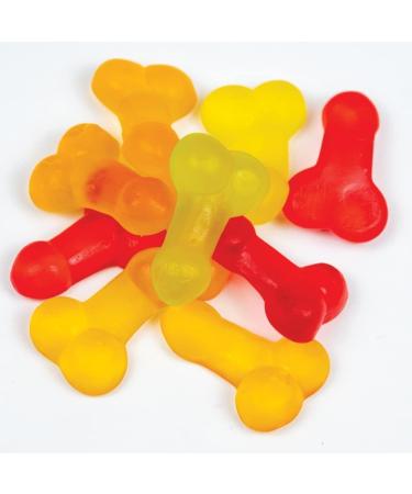 Gummy Willies - Mixed Fruit Flavoured Willy Shaped Sweets - Buy Online on GoSupps.com