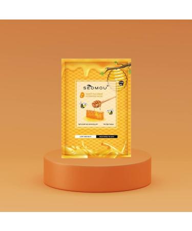 24-Piece Premium Facial Sheet Mask Set | Hydrating Moisturizing & Brightening | Cruelty-Free with Strawberry Honey Orange Lemon Vit C Aloe Vera & Tomato - Buy Online on GoSupps.com