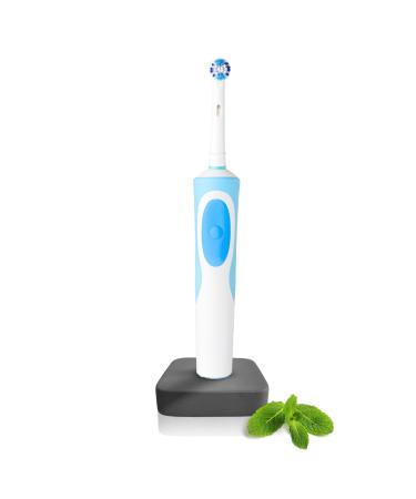 Dabblu toothbrush holder modern design for your oral B electric toothbrush anti-slip pads robust concrete construction order and elegance for your bathroom gray