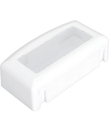 Nail Tool Cleaning Tray Multifunctional Long Life Easy Clean Makeup Tool Needle Cleaning Box for Travel (White) - Buy Online on GoSupps.com