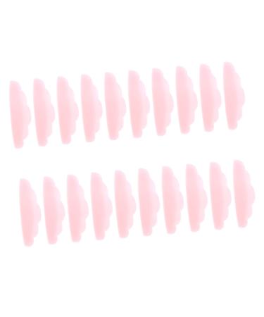 MERRYHAPY 20 Pairs Eyelash Silicone Patch Eyelash Perm Pads Grooved Shield Eyelash Lift Eyelash Perming Pads Lash Lift Pads Lash Lift Curlers Lift Pads for Eyelashes Lash Kit