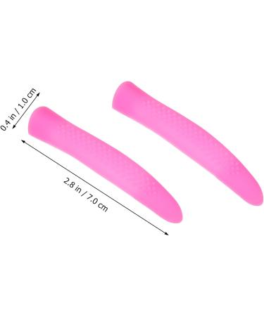 Beavorty 5 Pairs Cuticle Nipper Handle Sleeve Cuticle Trimmer Nipper Cover Nail Silicone Handle Cuticle Scissor Handle Sleeve Cuticle Handle Cover Silica Gel Non-Slip Anti-Fall Cover - Buy Online on GoSupps.com