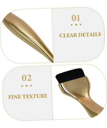 Didiseaon make up Do not eat artificial fiber makeup brush digging portable makeup brush portable foundation liquid brush Miss Foundation Brush 16.20X3.50X1.20CM Golden - Buy Online on GoSupps.com