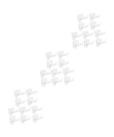 NOLITOY 30 Pcs Eyebrow Design Ruler Microblading Ruler Beauty Nose Bridge Ruler Auxiliary Tool Eyebrow Shape 22x5cmx3pcs Whitex3pcs