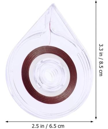 Tvoip 64 Rolls Nail Striping Tape Set | 32 Colors + 2 Tape Dispensers | Nail Art Decoration Stickers - Buy Online on GoSupps.com