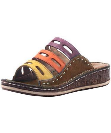 Shop Women s Orthopedic Wedge Sandals - Summer Beach Slippers & Bunion Correctors | Anti-Slip Platform Footwear EU Size 40 - Buy Online on GoSupps.com