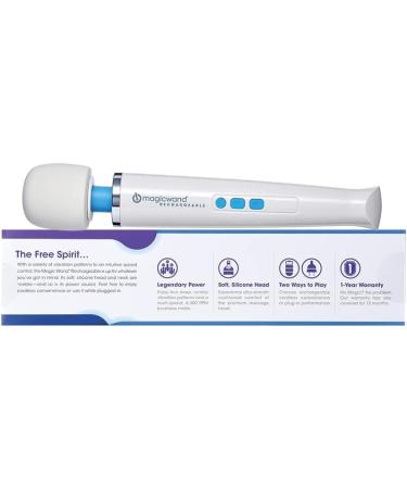 Green Cosmos HV-270 Rechargeable Magic Wand | Deep Tissue Therapy & Sports Recovery | Adam & Lilith Toy Cleanse | International Shipping - Buy Online on GoSupps.com