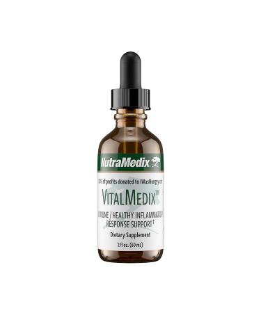 NutraMedix VitalMedix - Cat's Claw & Moringa Plant Extract - Daily Energy Supplement for Immune Health & Overall Vitality - Rich in Vitamins & Minerals (2oz)