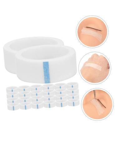 30 Rolls Non-Woven Fabric White Out Tape for Eyelash Extensions | Makeup Artist Essentials | Breathable 3.5x1.2cm - Buy Online on GoSupps.com