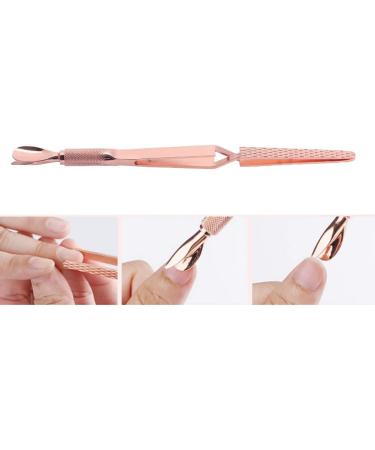 LANTRO JS Nail Shaping Clip for Easy and Precise Nail Art - Stainless Steel Clamp with Anti-Slip Handle - Buy Online on GoSupps.com