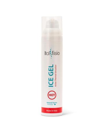 ICE GEL HOT - Sensation Thermique Active - Gel Chauffant Musculaire Massage Sportif Effet Chaud Calmant 100 ml