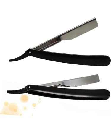 Beavorty 4-Piece Foldable Hairdresser Razor for Men - Durable Old-Fashioned Shaving Knives - Buy Online on GoSupps.com