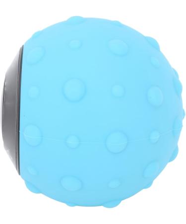 Vibrating Massage Ball (Spanish Blue) - 5 Speed Deep Tissue Muscle Massage for Ultimate Relaxation | International Shipping - Buy Online on GoSupps.com