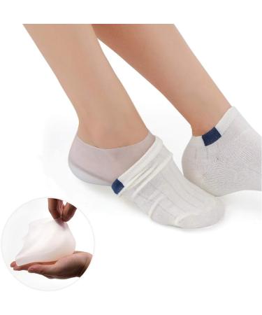 Invisible Height Increase Insole - 1.7in Silicone Heel Lift for Men and Women - Buy Online on GoSupps.com