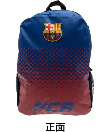 FC Barcelona Fade Design Backpack - Durable Multi-Color Bag with Mesh Side Pockets | 30x32x30 cm | Perfect for Fans & School Use - Buy Online on GoSupps.com