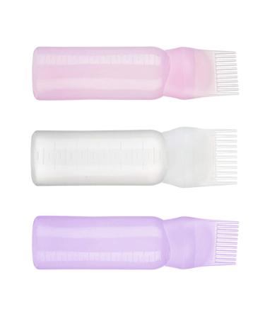 Buy Beaupretty 3PCS Root Comb Applicator & Shampoo Bottle Set - Ideal for Hair Coloring & Salon Cleaning - International Shipping Available - Buy Online on GoSupps.com