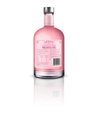 Lyre's Pink London Non-Alcoholic Spirit - Pink Gin Style | 23.7oz | World's Most Awarded Non-Alcoholic Spirits Brand - Buy Online on GoSupps.com