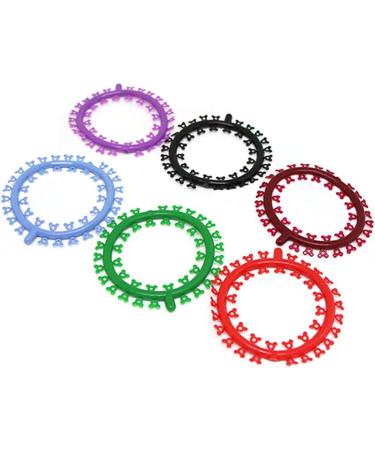 DOITOOL 25pcs Cartoon Colorful Orthodontic Ligature Ties - Fun Dental Oral Care Rings (Random Color) - Buy Online on GoSupps.com