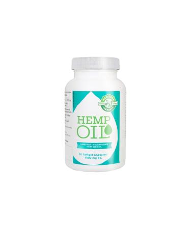 Manitoba Harvest Hemp Seed Oil Softgels 2 475mg of Plant Based Omegas 3 6 & 9 per serving including GLA Fish Oil Alternative 60ct (pack of 12) 60 count (Pack of 12)