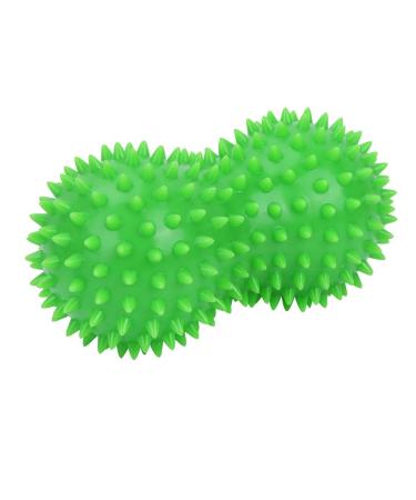 Kelepu massage ball 1 piece PVC-erdnuss-sting-massage ball Beautable back-foot massage ball for fitness muscle massage at home green