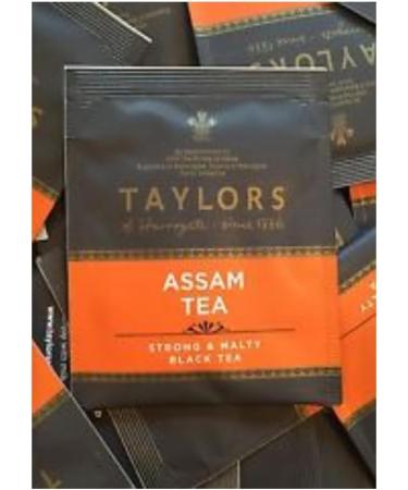  TAYLORS Taylors | Assam Black Tea | Strong & Malty Black Tea | Assam Indian Black Tea - 40 Tea Bags (100g) | Individually Wrapped Black Tea Bags - Buy Online on GoSupps.com