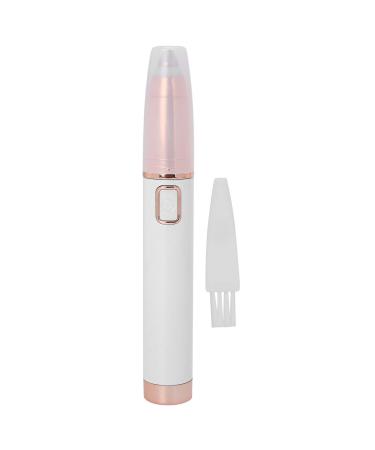 Eyebrow Razor Protable Electric Eyebrow Trimmer Battery Powered Portable Eyebrow Shaver Removable Cutter Head for Home and Travel