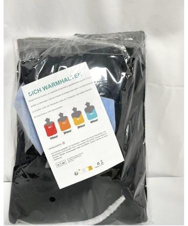 3-in-1 Portable PVC Panda Hot Water Bottle | Soft Waist Cover & Hand Warmer for Pain Relief - Ideal for Kids & Adults - Buy Online on GoSupps.com