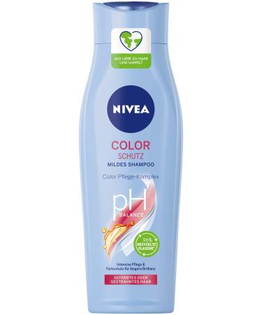 NIVEA Color Protect Gentle Shampoo (250 ml) for healthy, coloured hair - With care complex for coloured hair