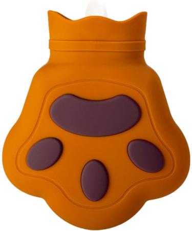 Voiakiu Small Hot Water Bottle - Cute Bear Silicone Heat Bottle for Menstrual Cramps & Winter Comfort | Perfect Hand & Foot Warmer - Buy Online on GoSupps.com
