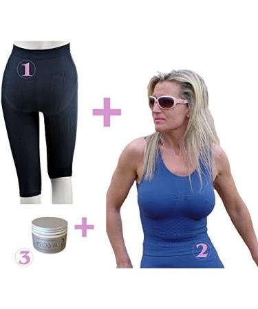  CzSalus CzSalus Anti-Cellulite Massage Set (vest + pants + cream) - Buy Online on GoSupps.com