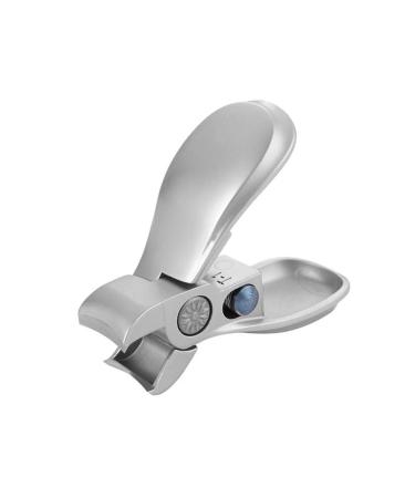UNbit Nail Clipper Stainless Steel Mini Nail Clipper Foldable Fingernail Cutter Wide Jaw Opening Manicure Tool Anti-Splash Nail Clipper
