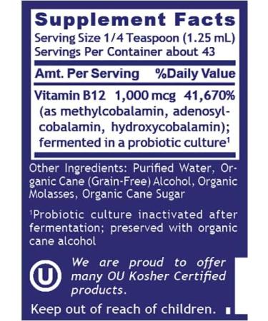 Quantum B12 Qultured 2 FL Oz (54 mL) - Quantum Nutrition Labs - Buy Online on GoSupps.com