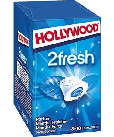Hollywood Fresh Mint Strong Sugar Free 66 g Pack of 4 - Buy Online on GoSupps.com