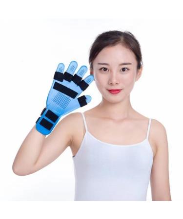 TINAYAUE Fingerboard Rehabilitation Device - Hand & Wrist Support for Elderly | Corrector & Splint | Ideal Gift for Adult Orthotics - Blue - Buy Online on GoSupps.com