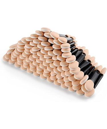 WOONEKY 50pcs Makeup Brush Eye Shadow Applicator Sponge Eyeshadow Brush Eyeshadow Foam - Buy Online on GoSupps.com