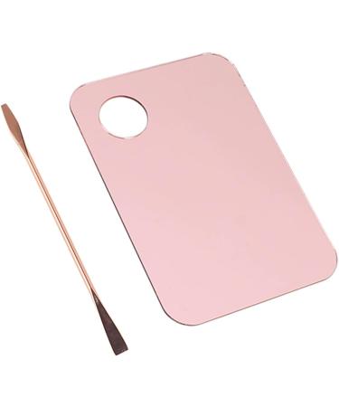  UMDHAIYI Professional makeup mixing palette for acrylics double-headed spatula thumb hole reusable smoothing surface mixing base gel - Buy Online on GoSupps.com