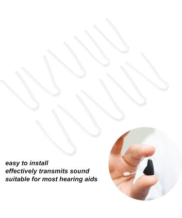 10-Pack Flexible Replacement Hearing Aid Hoses - Compatible with Most BTE Ear Models - Buy Online on GoSupps.com